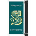 60" x 30" Custom Sunbrella Avenue Banner-2 Color Imprint